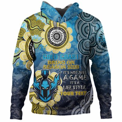 Gold Coast Titans Custom Hoodie - Bring On Season 2023 Hoodie