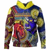 Brisbane Broncos Vs North Queensland Cowboys Custom Hoodie - The Best of The Best Hoodie