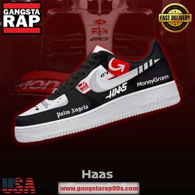 Haas Formula 1 Palm Angels Air Force 1 Running Sneakers Shoes