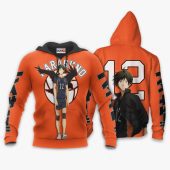 HAIKYU Tadashi Yamaguchi Orange Pullover Hoodie