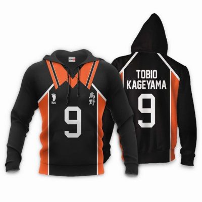 HAIKYU Tobio Kageyama Black Pullover Hoodie
