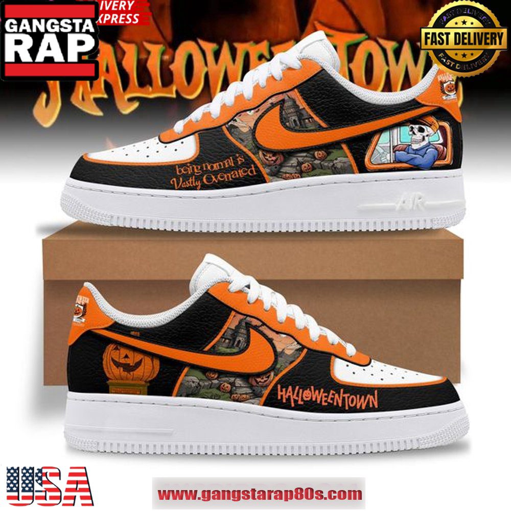Halloweentown Limited Edition Air Force 1 Running Sneakers Shoes Halloweentown Limited Edition Air Force 1 Running Sneakers Shoes