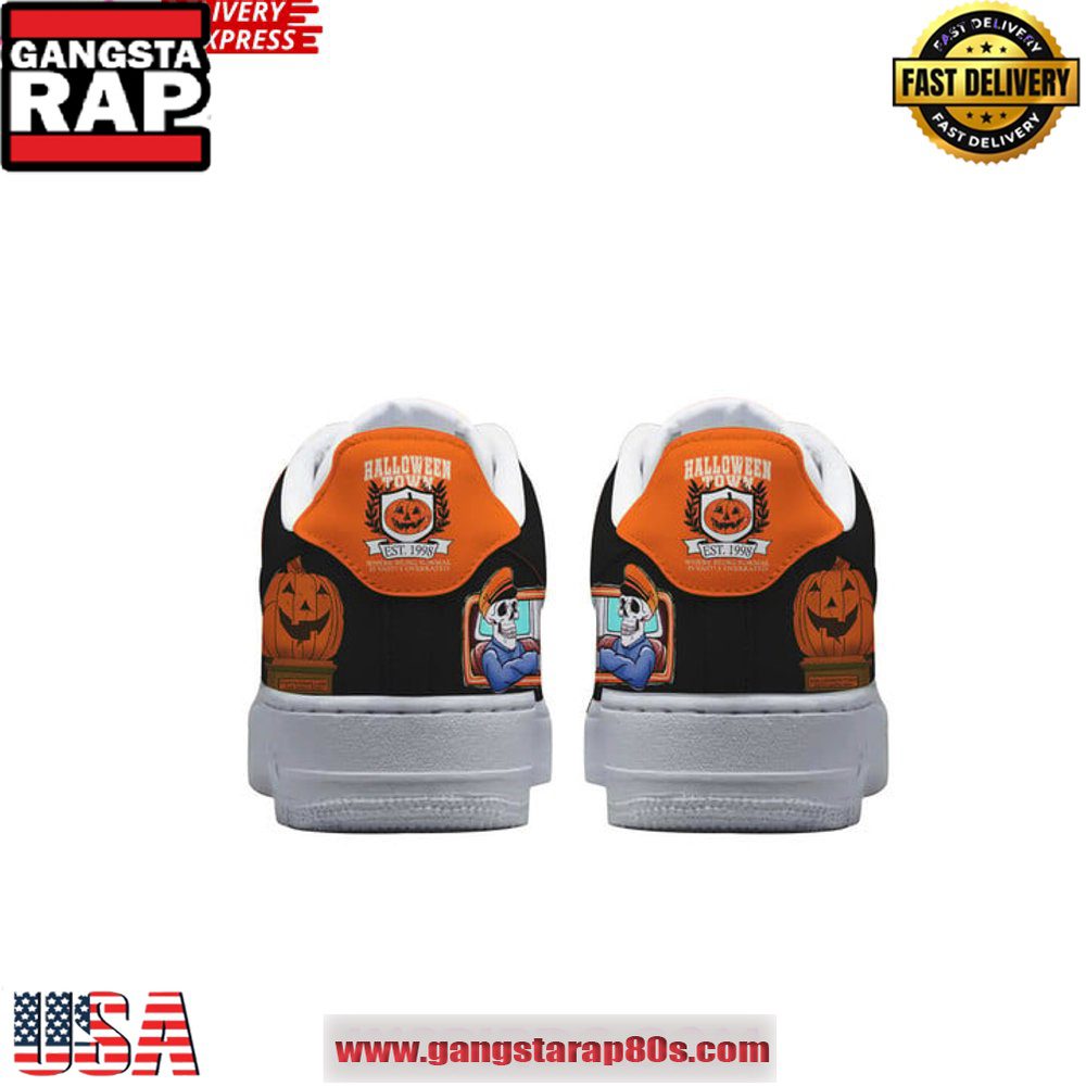 Halloweentown Limited Edition Air Force 1 Running Sneakers Shoes Halloweentown Limited Edition Air Force 1 Running Sneakers Shoes