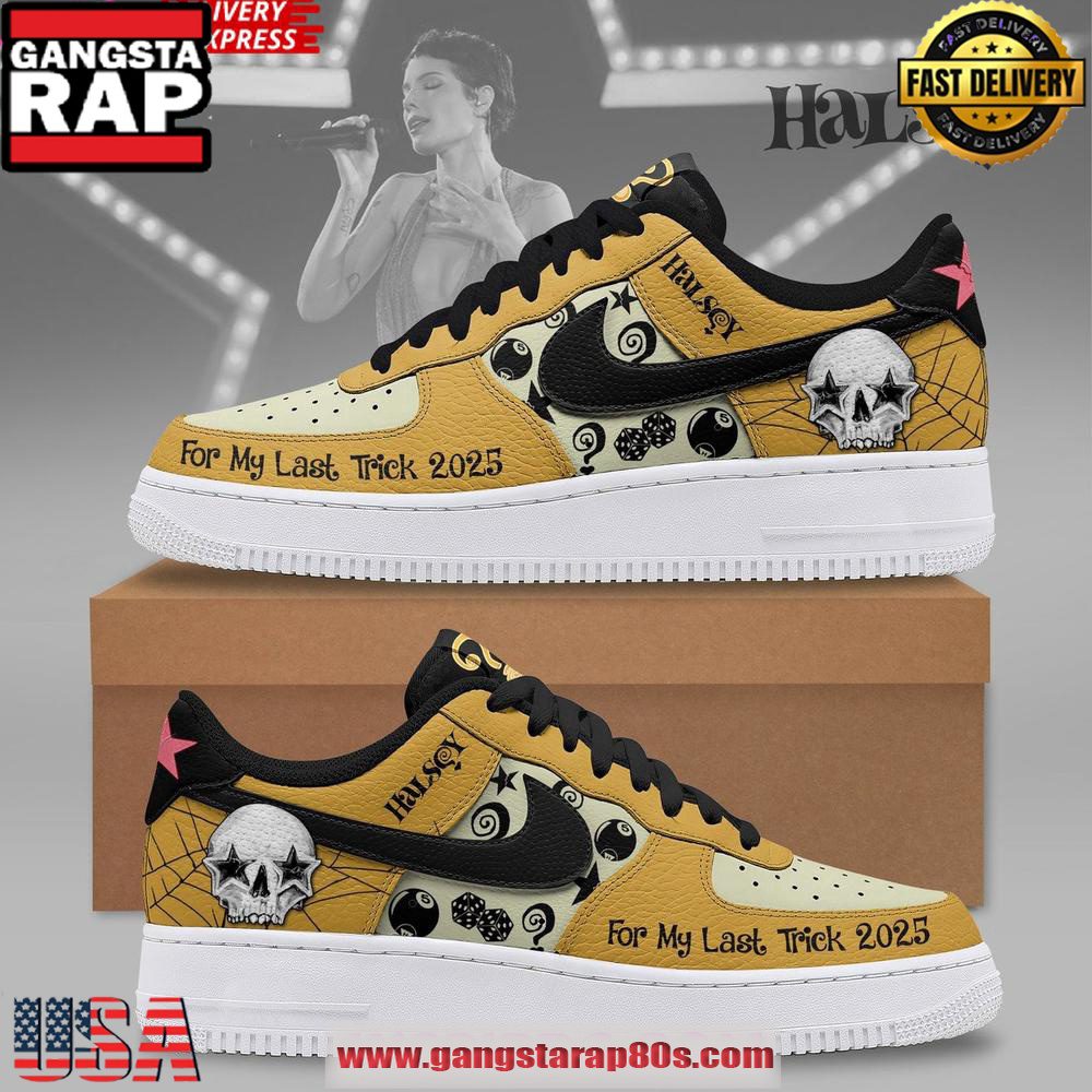 Halsey For My Last Trick 2025 Limited Edition Nike Air Force 1 Running Sneakers Shoes Halsey For My Last Trick 2025 Limited Edition Nike Air Force 1 Running Sneakers Shoes