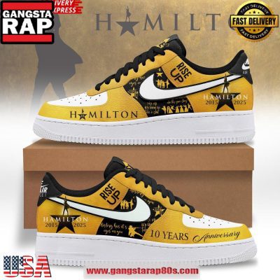Hamilton 10 Years Anniversary Limited Air Force 1 Sneakers Shoes