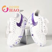 Handpainted Purple Drip Custompersonalized Air Force 1 6 Gktgt.jpg - demo10