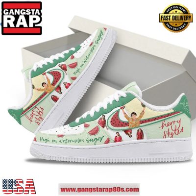 Harry Styles High On Watermelon Sugar Air Force 1 Running Sneakers Shoes