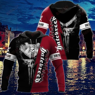 Hatebreed Custom Name Skull Pullover Hoodie