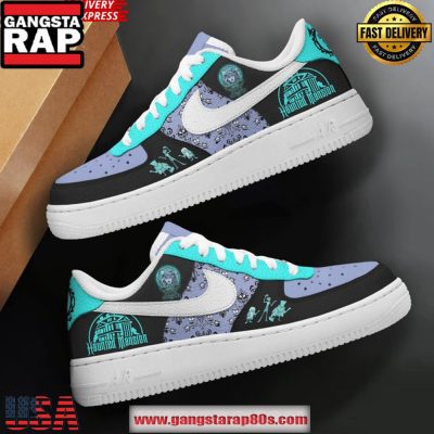 Haunted Mansion Spectral Shadows Air Force 1 Sneakers Shoes