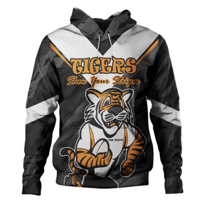 Wests Tigers Hoodie - Custom Indigenous Australia Tigers Hoodie