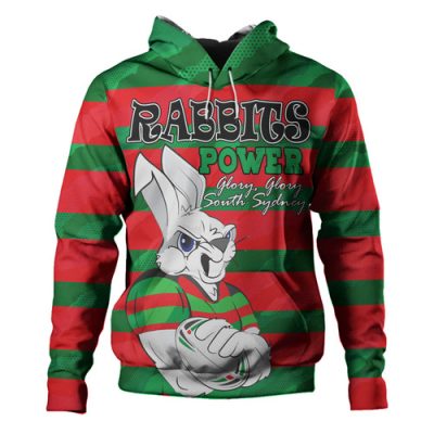 South Sydney Rabbitohs Hoodie - Bunnies Supporter Hoodie
