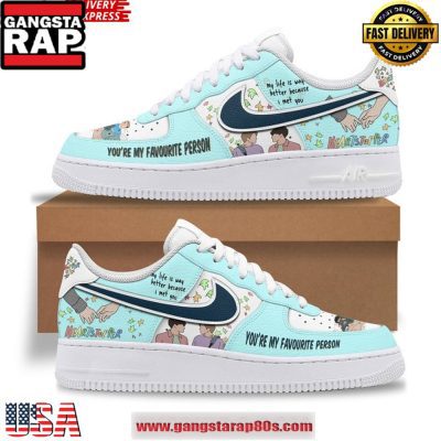 Heartstopper You?re My Favourite Person Air Force 1 Sneakers Shoes