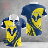 Hellas Verona FC Blue Yellow Polo Shirt V2