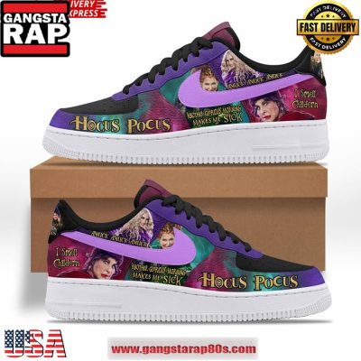 Hocus Pocus x Limited Edition Air Force 1 Running Sneakers Shoes