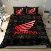 Honda Motorcycles Black Bedding Set 0005.jpg - demo10