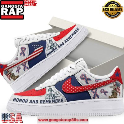 Honor and Remember Veterans Day Special Edition Air Force 1 Sneakers Shoes