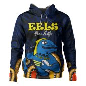 Parramatta Eels Custom Hoodie - Parramatta Eels For Life With Naidoc Week Style Hoodie