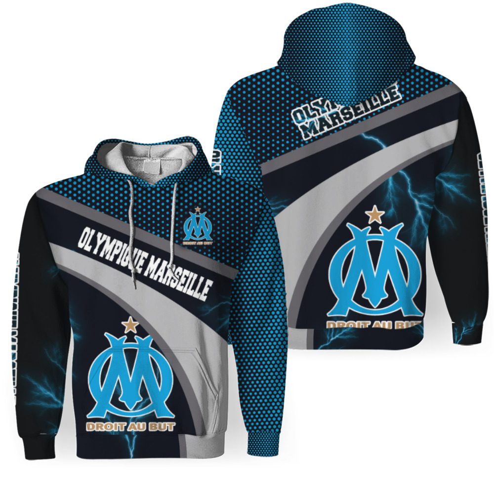 Olympique de Marseille Limited Edition Pullover Hoodie Olympique de Marseille Limited Edition Pullover Hoodie