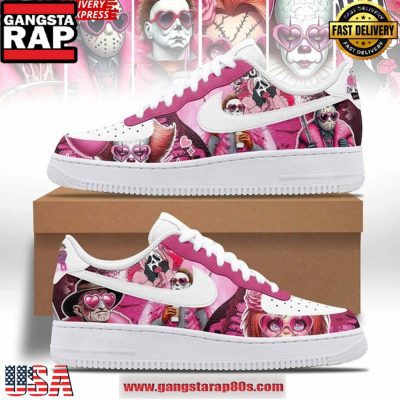 Horror Film Pink Limited Edition Air Force 1 Sneakers Shoes