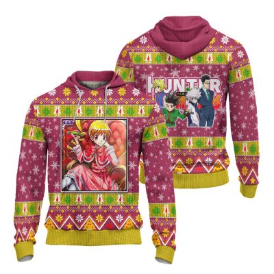 HUNTER X HUNTER Biscuit Krueger Anime Ugly Christmas Pullover Hoodie