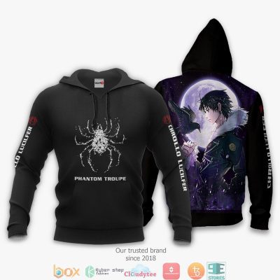 HUNTER X HUNTER Chrollo Lucilfer Black Pullover Hoodie