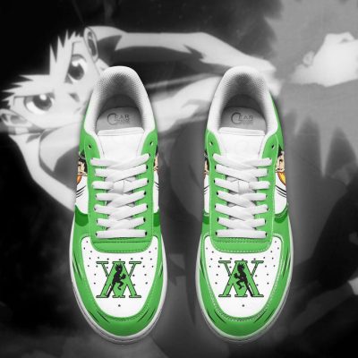 HUNTER X HUNTER Gon Freecss Green Air Force 1 Shoes