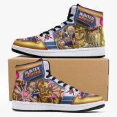 HUNTER X HUNTER Isaac Netero 100 Type Guanyin Bodhisattva Air Jordan 1 High Sneakers