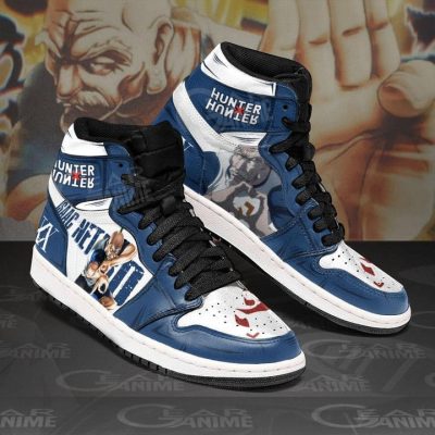 HUNTER X HUNTER Isaac Netero Blue Air Jordan 1 High Sneakers