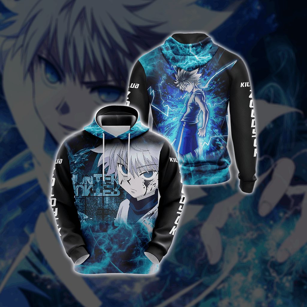 HUNTER X HUNTER Killua Zoldyck New Style Pullover Hoodie HUNTER X HUNTER Killua Zoldyck New Style Pullover Hoodie