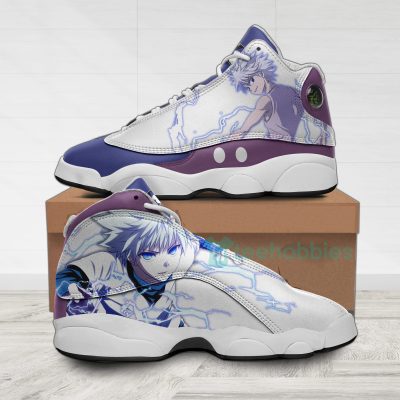 HUNTER X HUNTER Killua Zoldyck White Air Jordan 13 Shoes