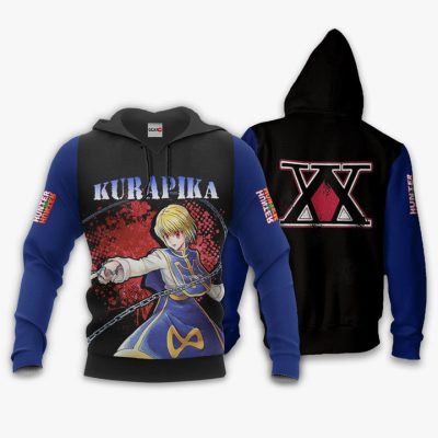 HUNTER X HUNTER Kurapika Black Blue Pullover Hoodie