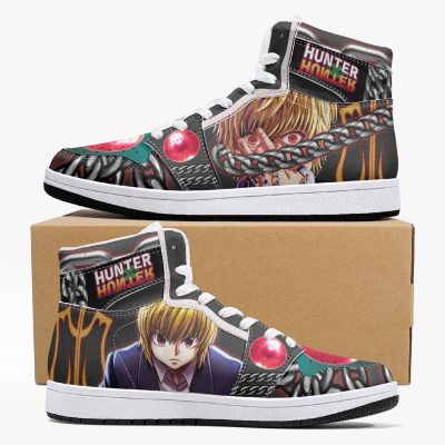 HUNTER X HUNTER Kurapika Black Suit Air Jordan 1 High Sneakers