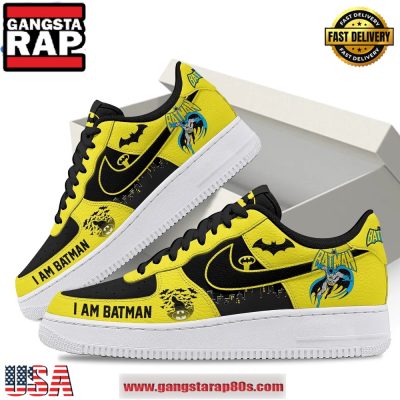 I Am Batman Limited Edition Air Force 1 Running Sneakers Shoes