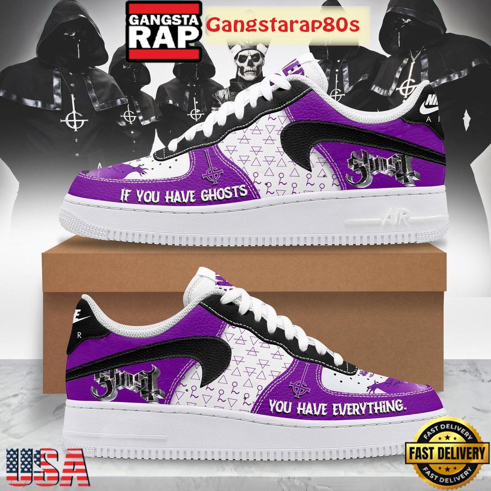 If You Have Ghost You Have Everything Special Edition Air Force 1 Shoes Running Sneakers If You Have Ghost You Have Everything Special Edition Air Force 1 Shoes Running Sneakers