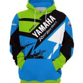 Yamaha Motorcycles Revs Your Heart Pullover Hoodie