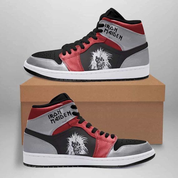 Iron Maiden Air Jordan 1 High Sneakers Iron Maiden Air Jordan 1 High Sneakers