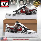 In Flames We Trust Limited Edition Air Force 1 Running Sneakers Shoes