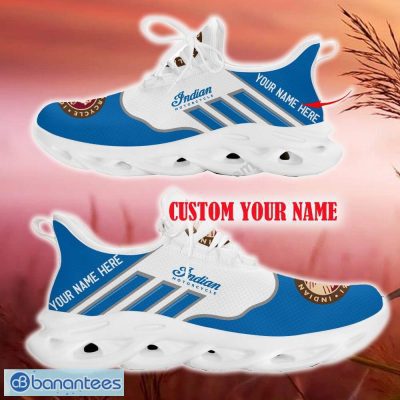 Indian Motorcycles Custom Name Blue Car Logo Max Soul Shoes