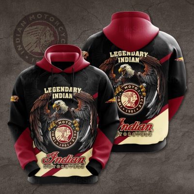 Indian Motorcycles Legendary Pullover Hoodie