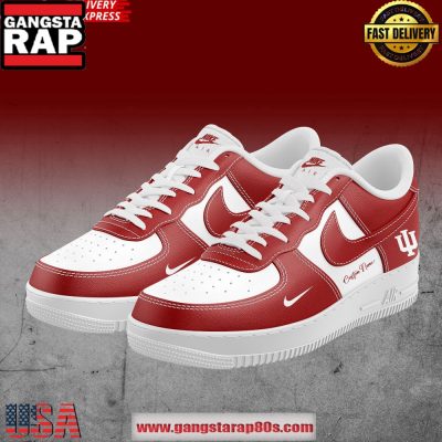 Indiana Hoosiers Custom Air Force 1 Sneakers Shoes