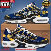 Indiana Pacers Custom Name Limited Air Max Plus Shoes Running Sneakers