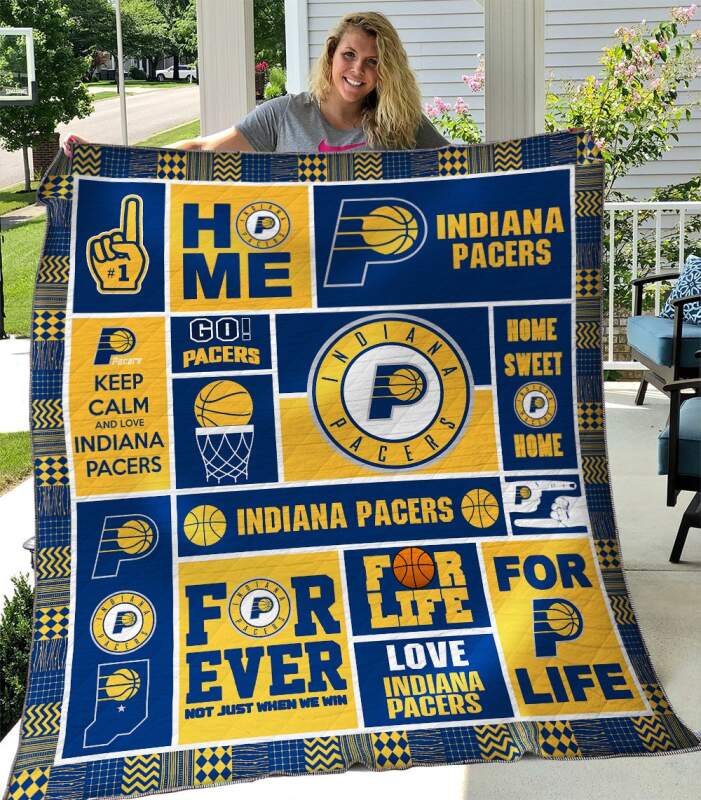 NBA Indiana Pacers Quilt Blanket V3 NBA Indiana Pacers Quilt Blanket V3