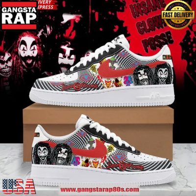 Insane Clown Posse Dark Carnival Nike Air Force 1 Sneakers Shoes