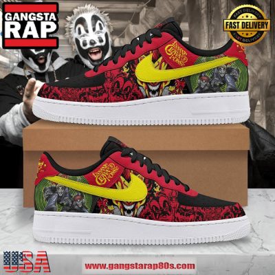 Insane Clown Posse Psychopathic Limited Edition Air Force 1 Running Sneakers Shoes