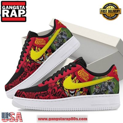Insane Clown Posse Psychopathic Limited Edition Air Force 1 Running Sneakers Shoes