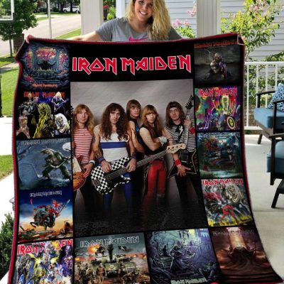Iron Maiden Quilt Blanket V2