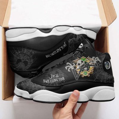 Jack Skellington Air Jordan 13 Sneakers, Best Gift For Men And Women