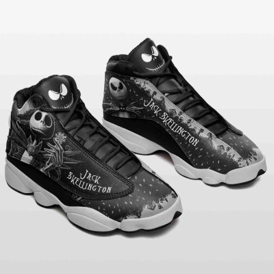 Jack Skellington Air Jordan 13 Sneakers, Best Gift For Men And Women