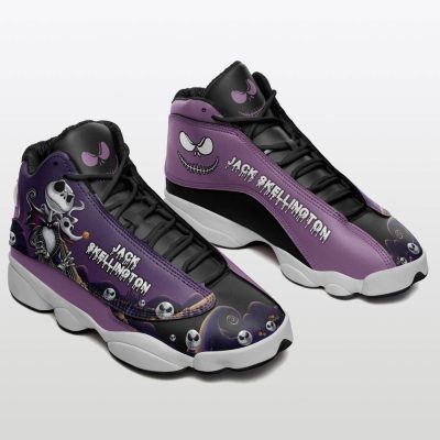Jack Skellington Air Jordan 13 Sneakers, Best Gift For Men And Women