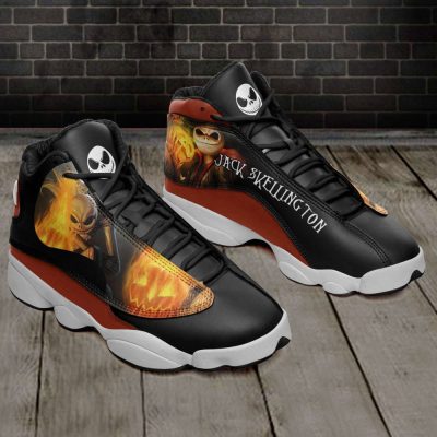 Jack Skellington Air Jordan 13 Sneakers, Gift For Men And Women